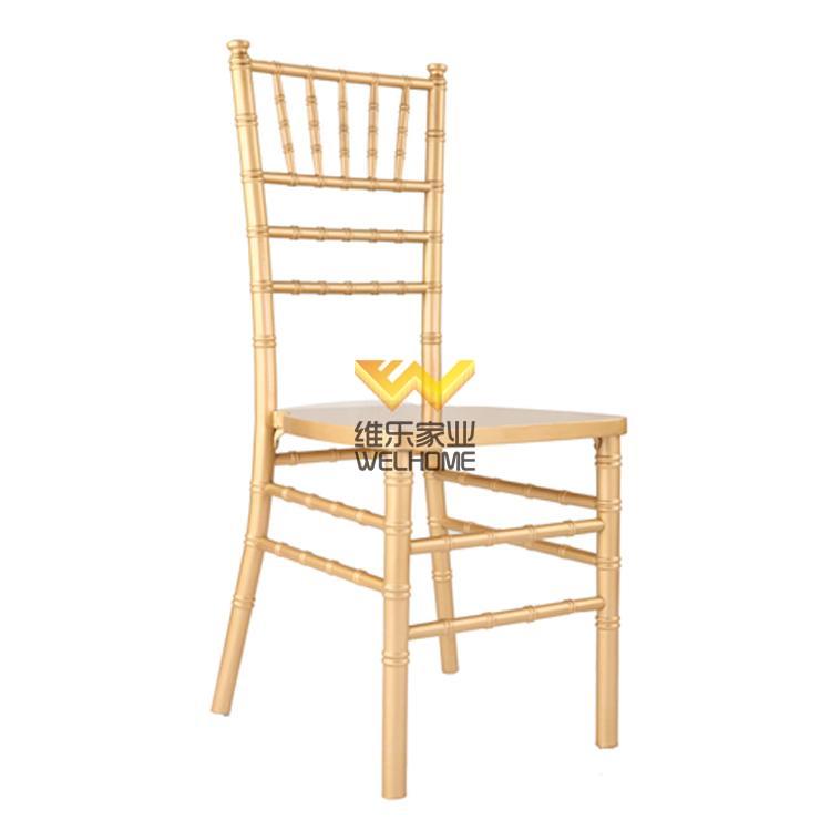 High Grade Chic Golden Chiavari Stackable Chair